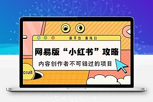  网易版“小红书”攻略，新平台 新风口，内容创作者不可错过的项目